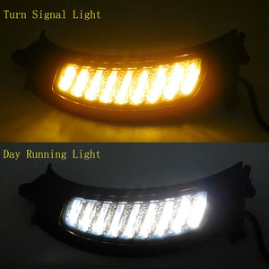 Clignotant LED latéral ambre et blanc sur une Harley-Davidson Road Glide - vue 5