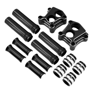 Cache de poussoir noir usiné pour moteur Harley-Davidson Twin Cam - vue 4