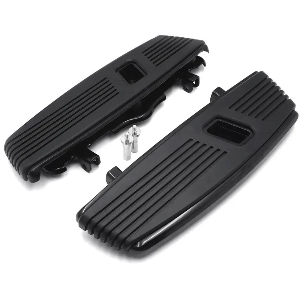 Plancher avant (floorboard) style Hana en aluminium usiné pour Harley-Davidson Softail, Dyna Switchback FLD, Touring et Trike – photo 5/8
