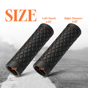 Revêtements de poignées silicone antidérapants 1 pouce - Harley-Davidson Touring, Dyna, Sportster, Softail – photo 3/7