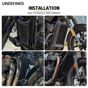 Grille de protection de radiateur pour Harley Softail - vue 6
