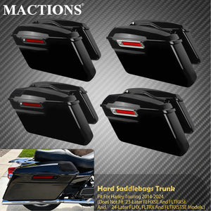 Sacoches Rigides Étanches avec ou sans Couvercles Haut-Parleurs - Harley-Davidson Touring 2014-2024 – photo 1/10