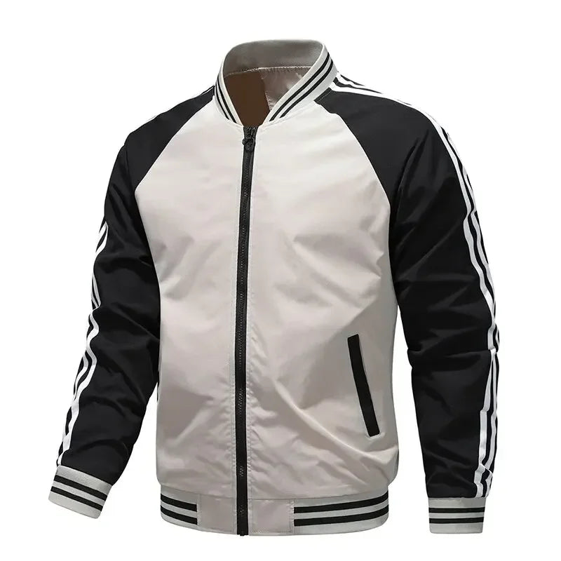 Blouson coupe-vent moto homme oversize, mi-saison - vue 8