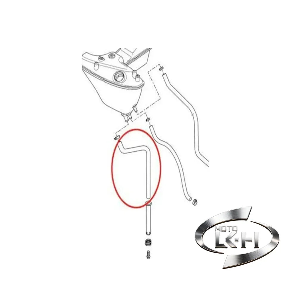 Durite de radiateur et de vidange d'huile pour Harley-Davidson Sportster 1200, Iron 883, Forty-Eight, 72V, XL1200C, XL883L 2006-2024