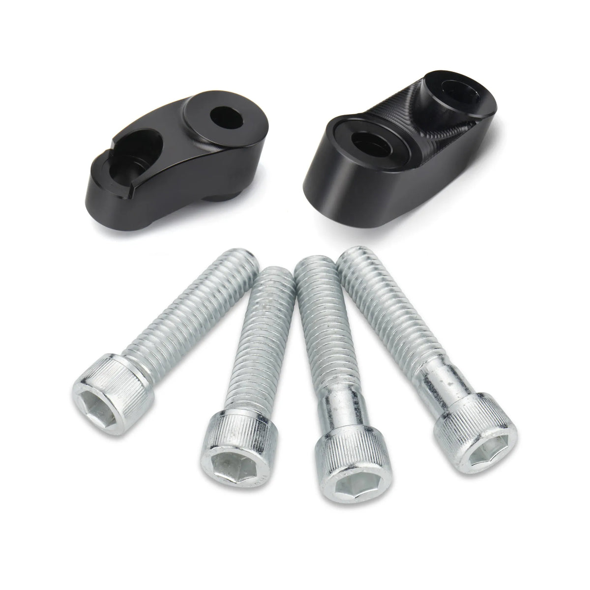 Kit de déport des clignotants avant pour Harley-Davidson Big Twin, FXR, Dyna, Sportster (fourches 39-49mm) – photo 7/7