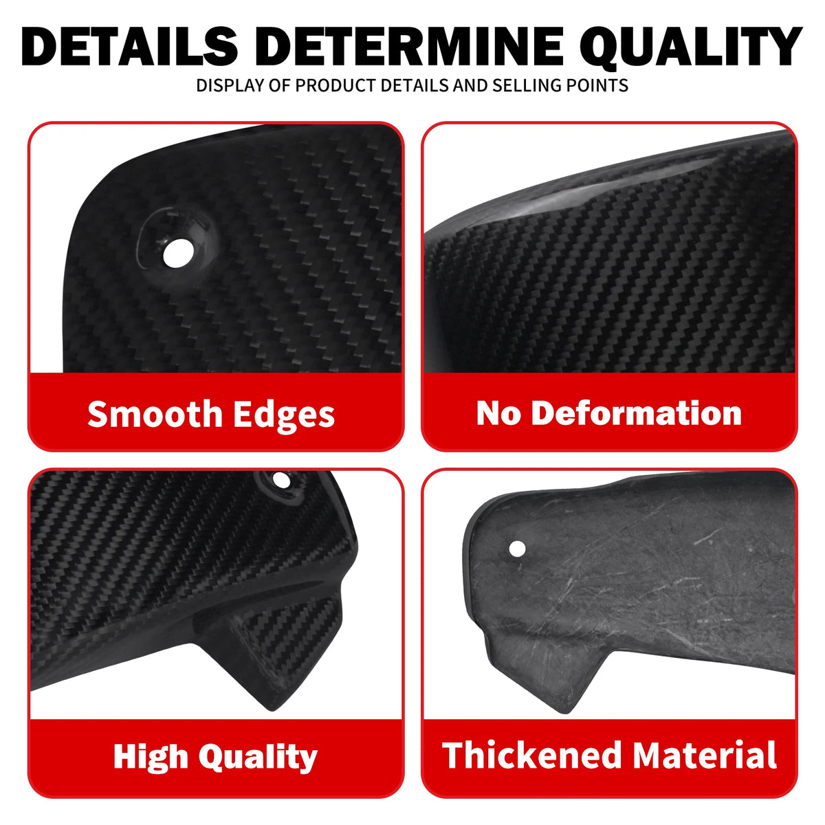 Caches Latéraux de Batterie en Carbone (Carbon Fiber) - Harley-Davidson Softail 2018-2025 – photo 6/6