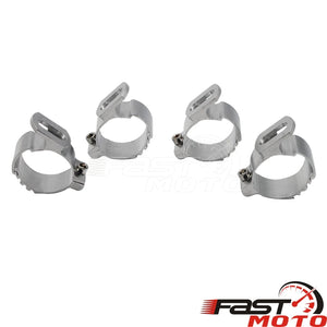 Carénage quart de phare chromé style bikini pour moto Harley-Davidson - vue 6
