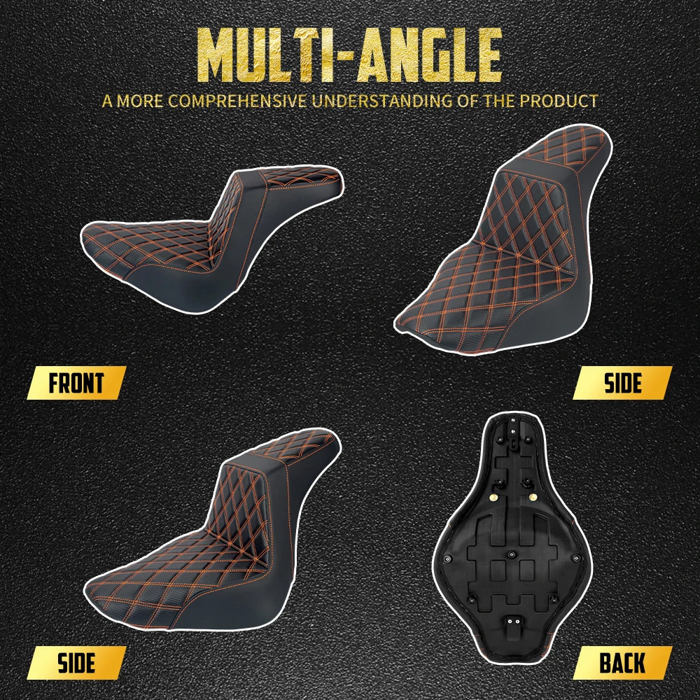 Selle Deux-Places Conducteur/Passager - Harley-Davidson Softail Breakout & Fat Boy 2018-2025 – photo 4/11