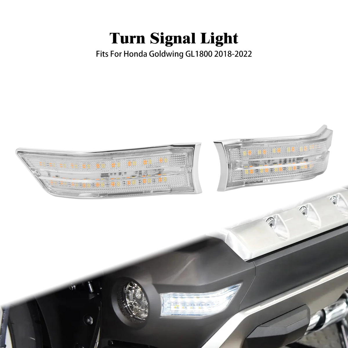 Clignotant LED de calandre pour Honda Gold Wing - vue 8