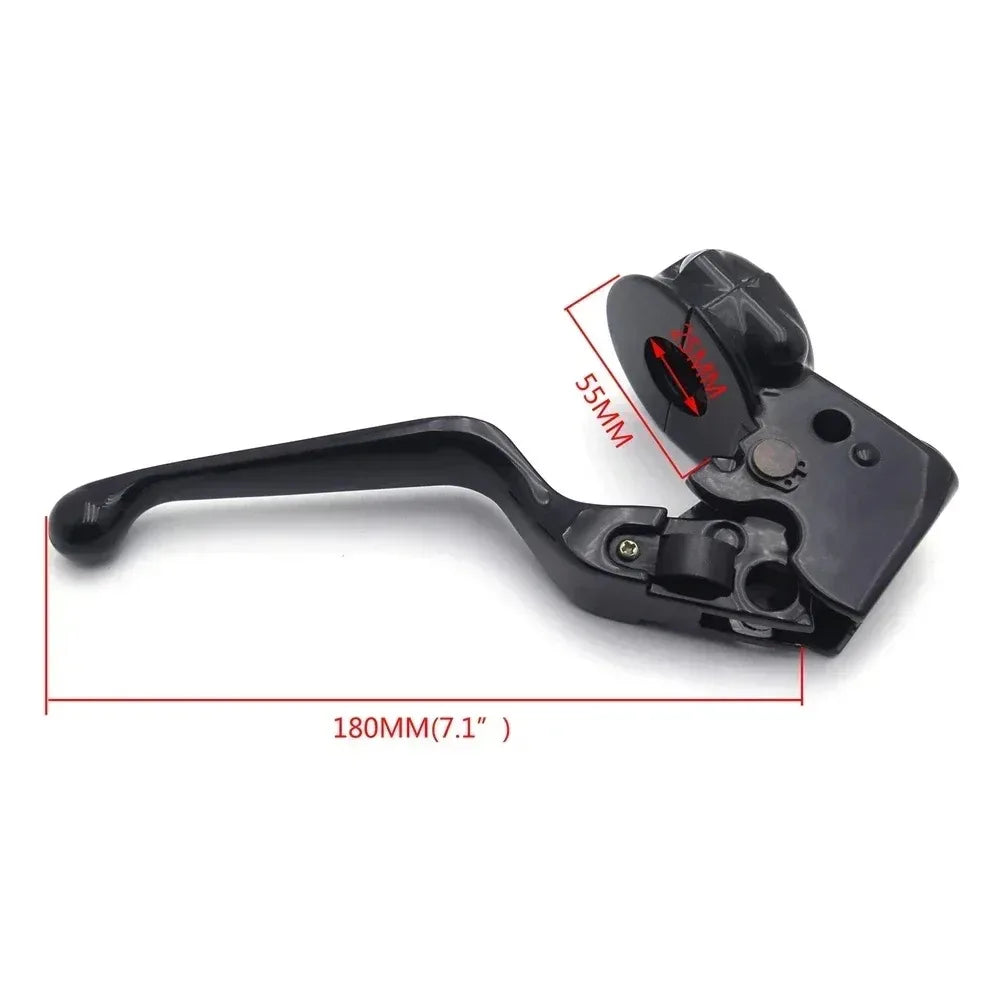 Levier d'embrayage avec support pour Harley Dyna Softail - vue 4