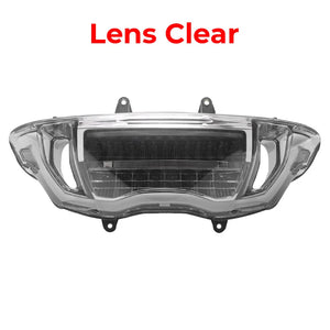Phare LED avant noir sur Harley Road Glide CVO - vue 7