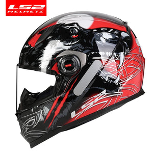 Casque intégral LS2 FF358 noir - vue 2