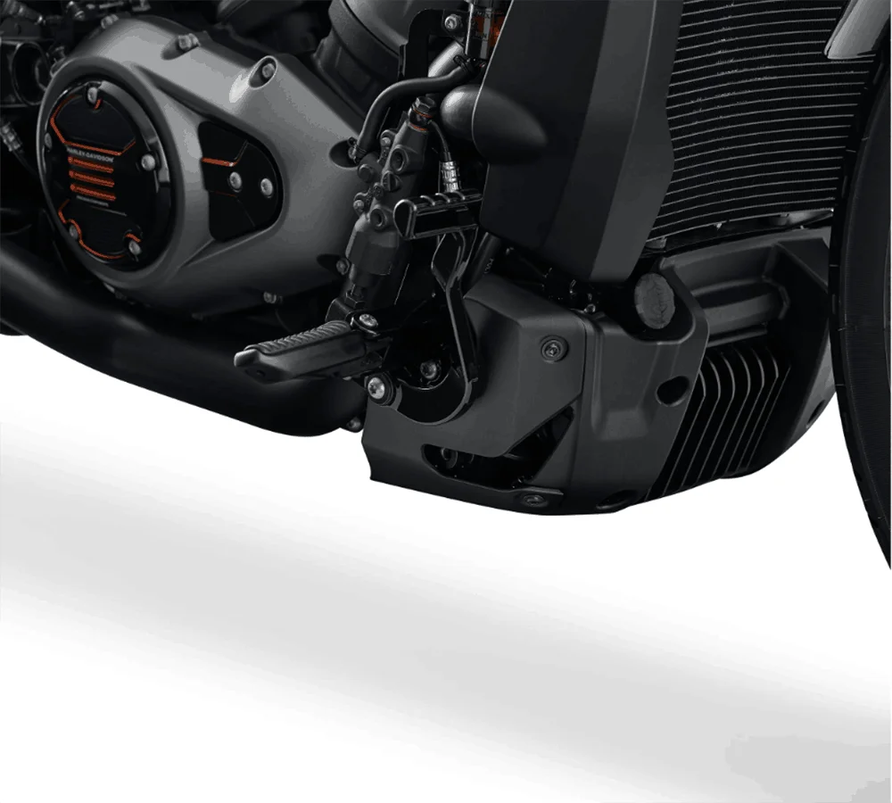 Spoiler Avant / Sabot de Carénage (Chin Fairing) Noir - Harley-Davidson Nightster 975 2022-2023 – photo 3/7