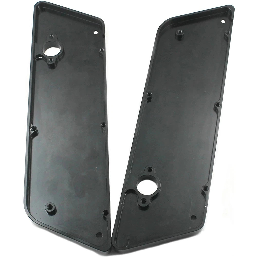Caches de loquets de sacoches en aluminium CNC pour Harley Touring 1993-2013 - vue 5