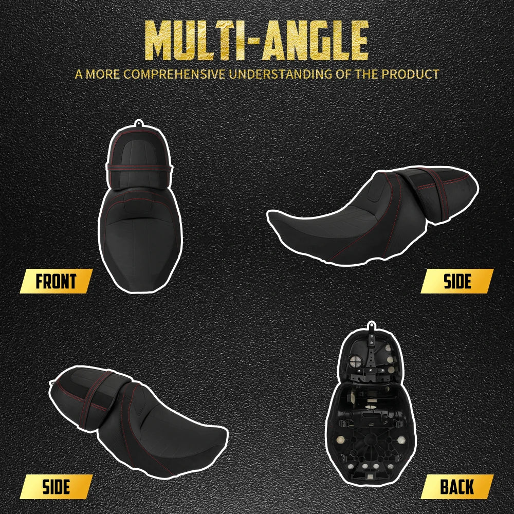 Selle Pilote/Passager Sport - Harley-Davidson Touring Street Glide, Road Glide FLTRXSTSE 2024 et plus, FLHXSE/FLTRXSE 2023-2026, FLHXU – photo 2/7