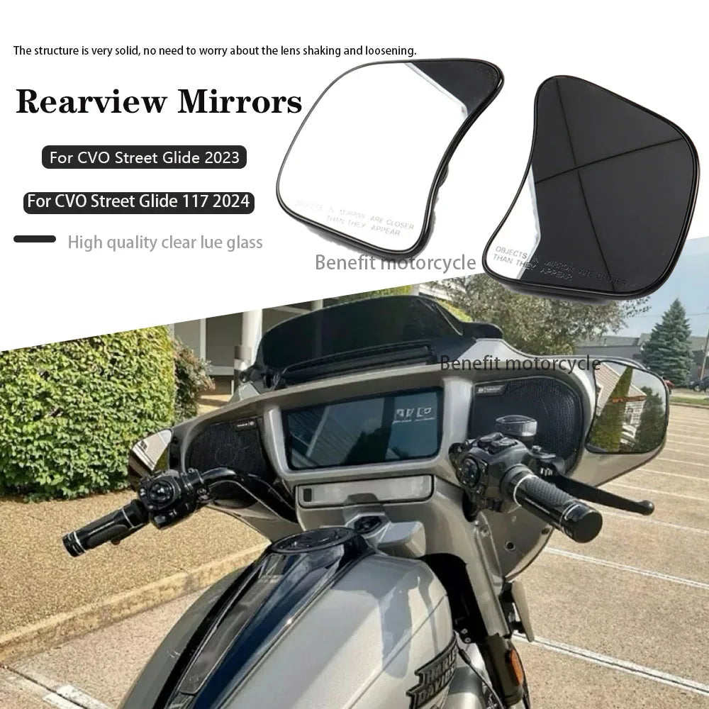 Support de fixation pour rétroviseurs (Mirror Holder Bracket) - Harley-Davidson CVO Street Glide 2023-2024 – photo 1/9