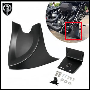 Carénage bas avant noir en ABS pour Harley-Davidson Touring - vue 2