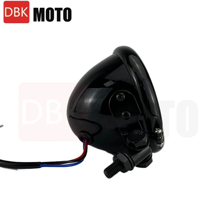 Phare rétro 4,5 pouces pour Harley chopper - vue 7
