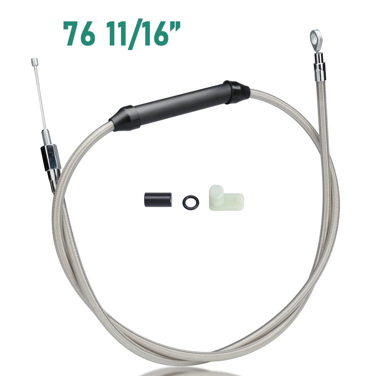 Câble d'Embrayage Tressé Inox - Harley-Davidson Touring, Dyna, Softail 1987-2006 – photo 9/16