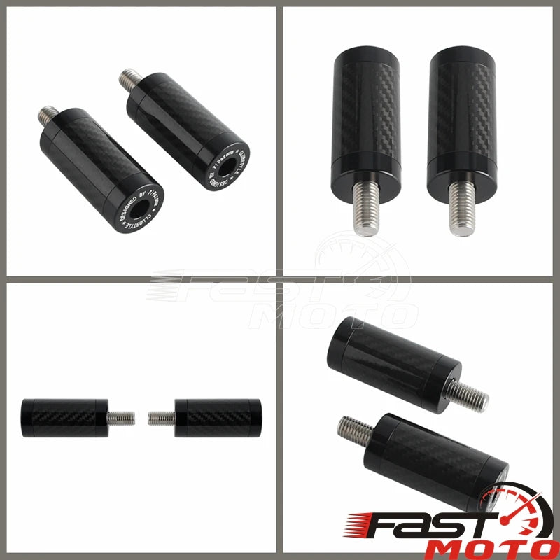 Embout de protection en aluminium pour barre de sécurité de moto Harley-Davidson - vue 3