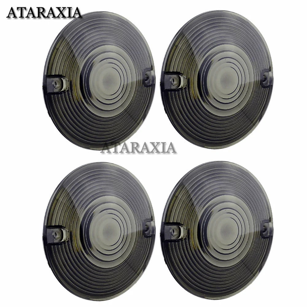 Cabochons de clignotants fumés pour Harley Touring - vue 5