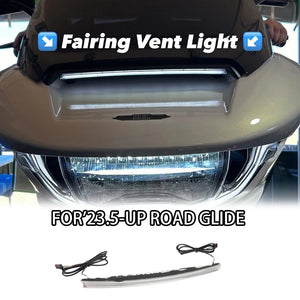 Feux LED d'Accent de Calandre (Batwing) avec Clignotants Intégrés - Harley-Davidson Road Glide 2023 et plus récent – photo 1/7