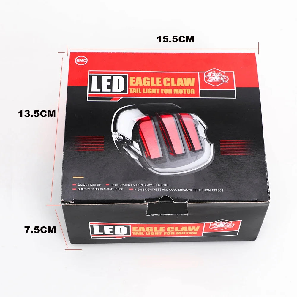 Feu arrière LED pour Harley Sportster Dyna Touring - vue 6