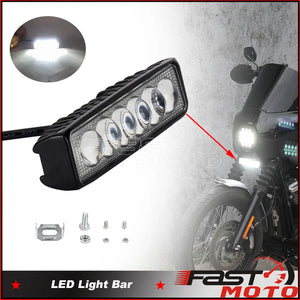 Barre LED auxiliaire club style pour phare additionnel - vue 1