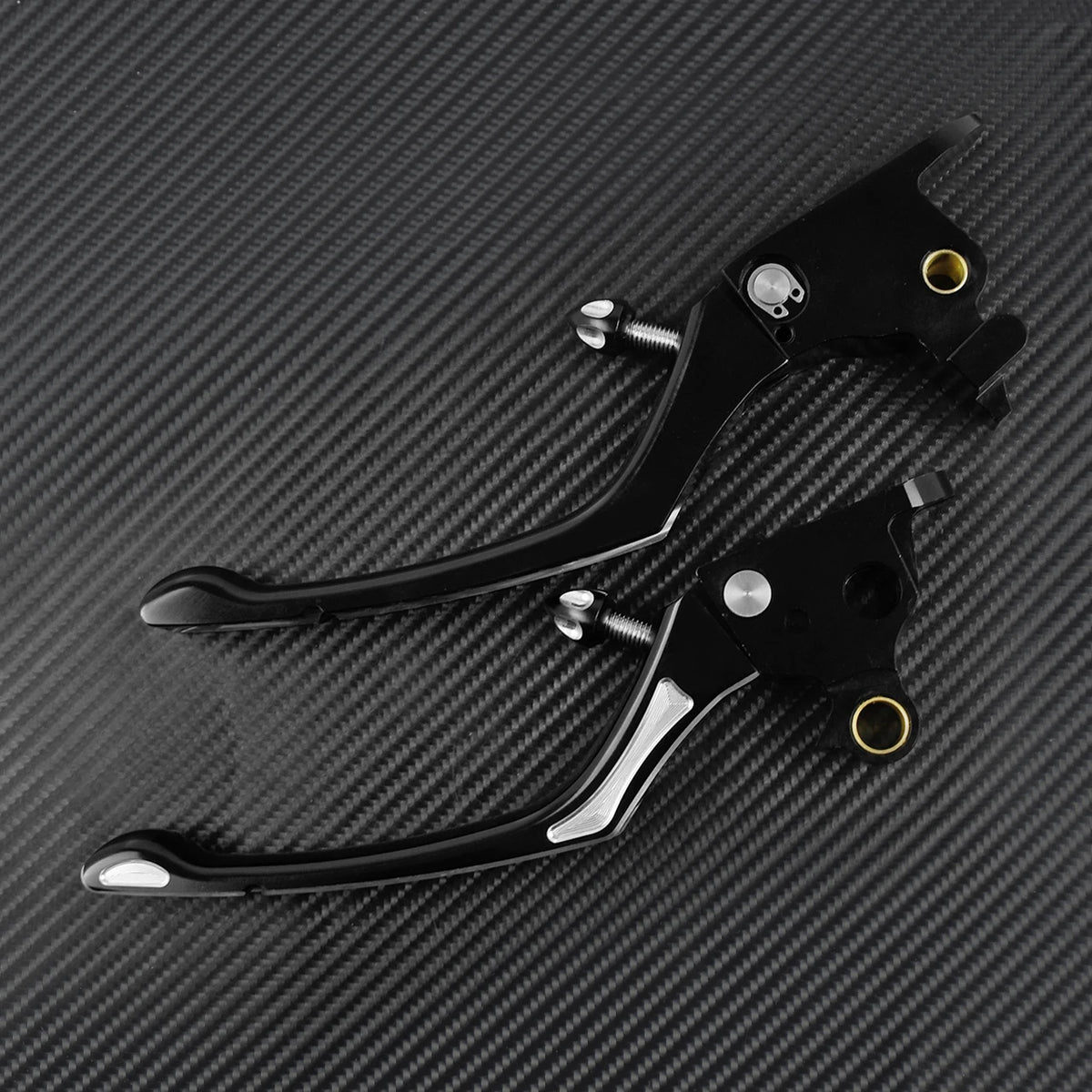 Levier de frein/embrayage réglable CNC - Harley Softail Heritage, Breakout, Street Bob FXLR, Deluxe FLSB 2015-2017 – photo 5/7