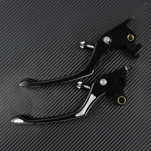 Levier de frein/embrayage réglable CNC - Harley Softail Heritage, Breakout, Street Bob FXLR, Deluxe FLSB 2015-2017 – photo 5/7