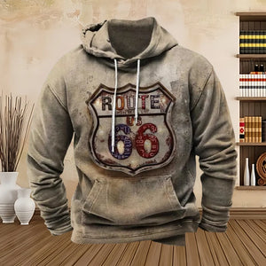 Sweat à capuche homme Route 66 - vue 11