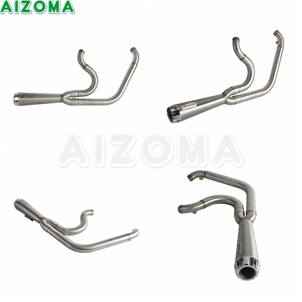 Collecteur d'échappement pour Harley-Davidson Dyna FXDF FXDL FXDLS FXDB FXD FXDC FXDWG – photo 5/10