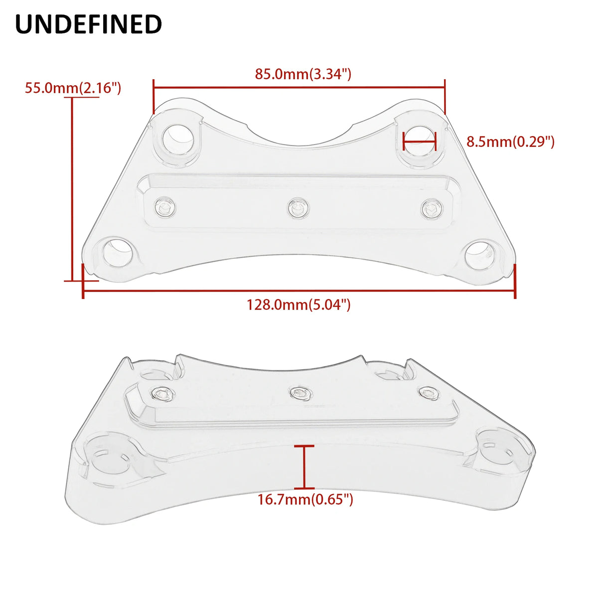 Pontet de guidon pour Harley Touring - vue 1