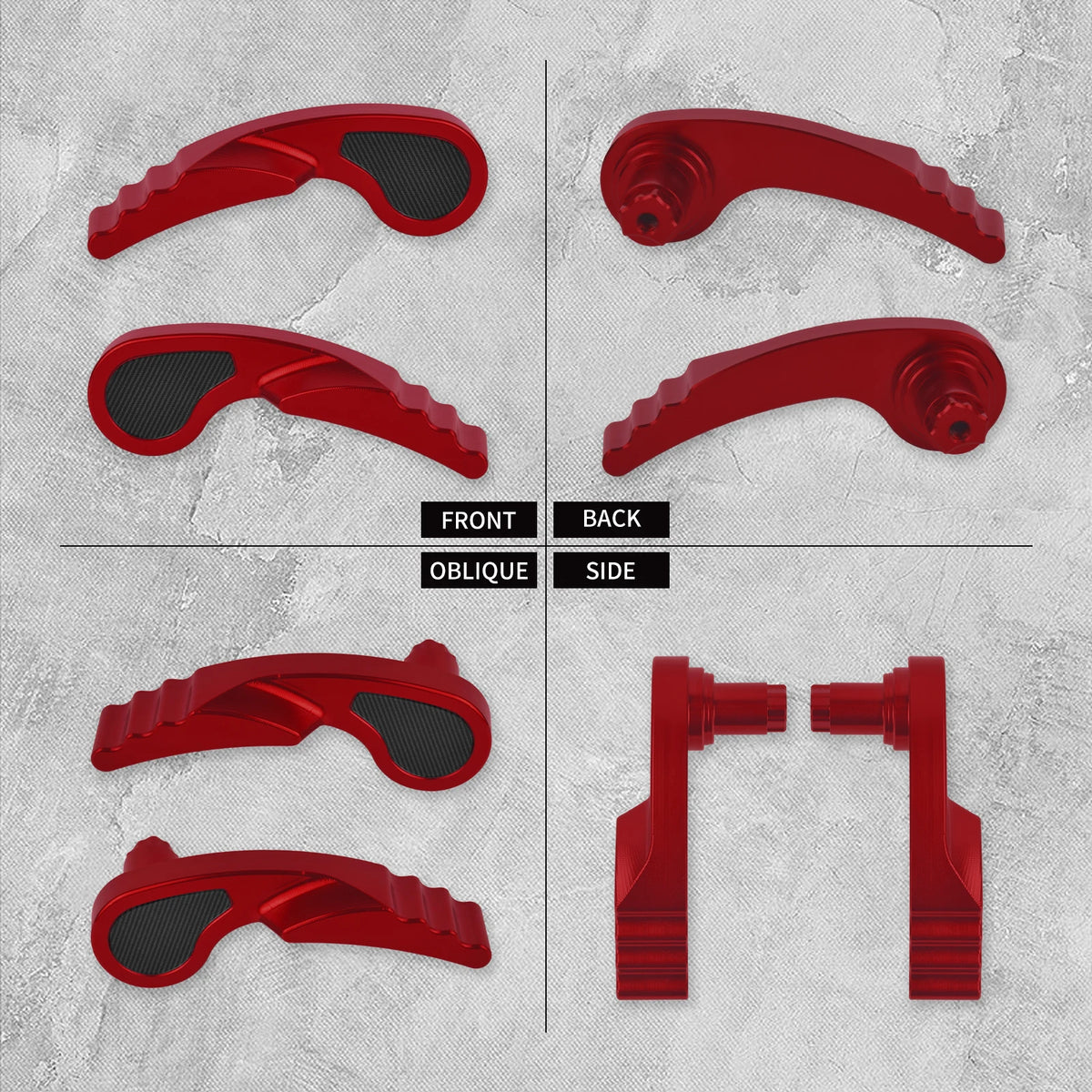 Kit de leviers de verrouillage de sacoches pour Harley-Davidson Touring (2014-2025)