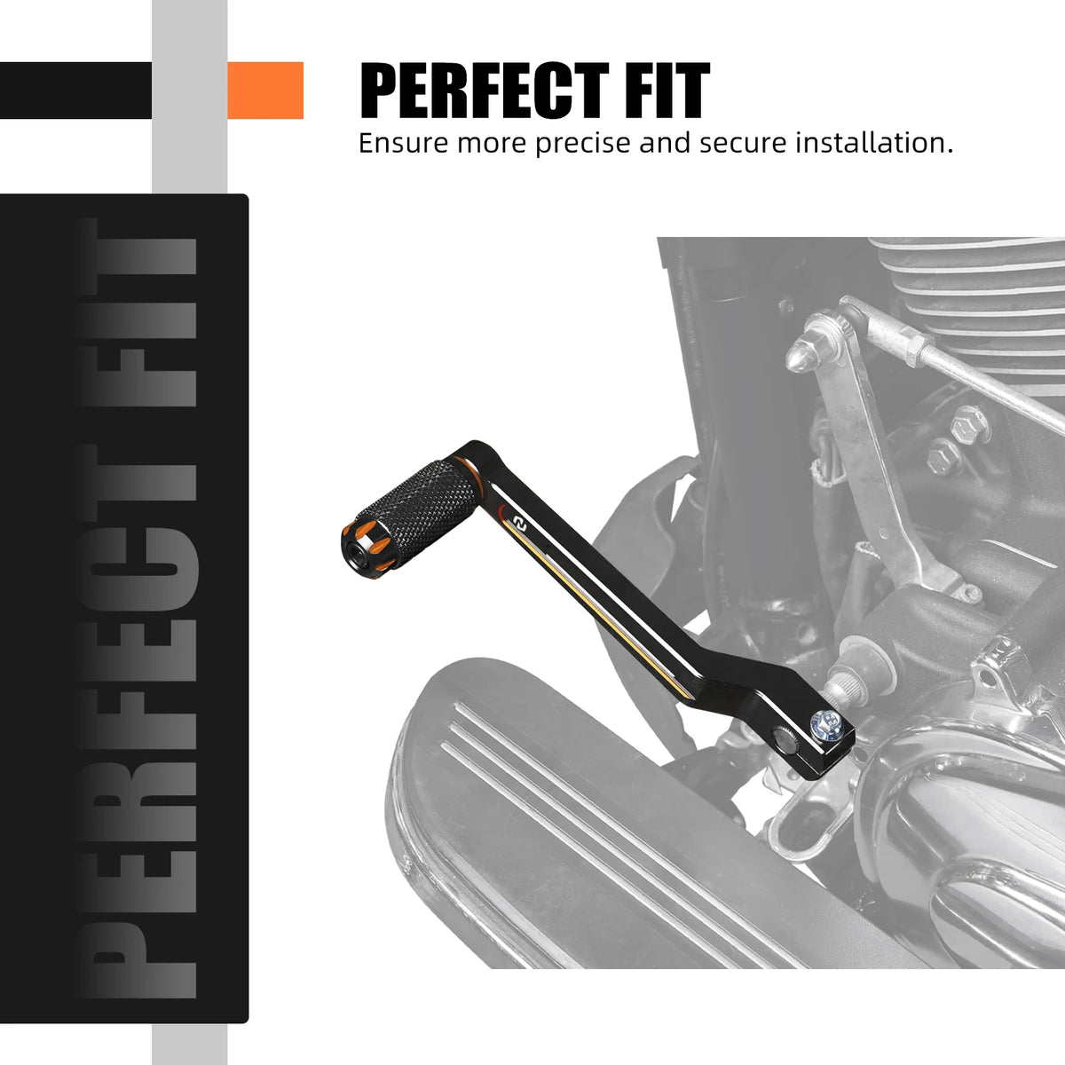 Leviers de sélecteur talon-pointe pour Harley Touring - vue 1