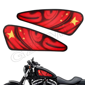 Autocollant décoratif drapeau sur réservoir de Harley Sportster - vue 11