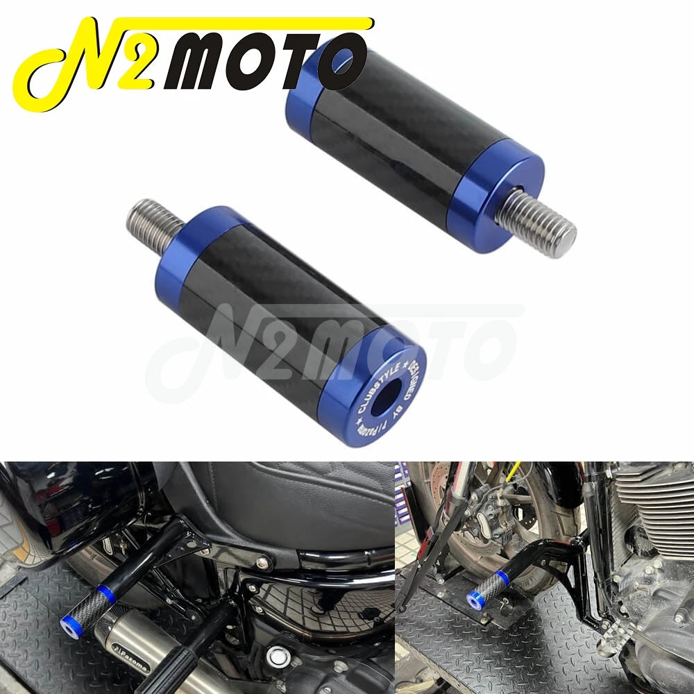 Paire d'embouts de glissière Pazoma pour barre de protection moto - vue 11