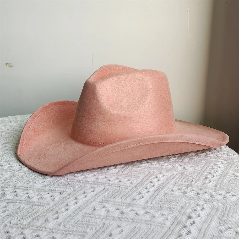 Chapeau cowboy en suédine - vue 33