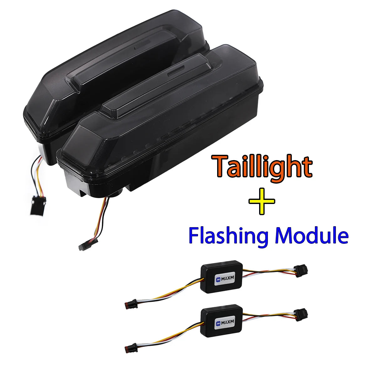 Feu arrière LED fumé avec clignotant ambre pour Harley-Davidson Touring - vue 8