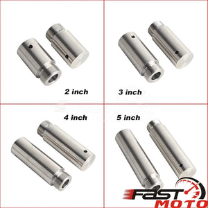 Extensions de tubes de fourche en acier pour moto Harley-Davidson - vue 4