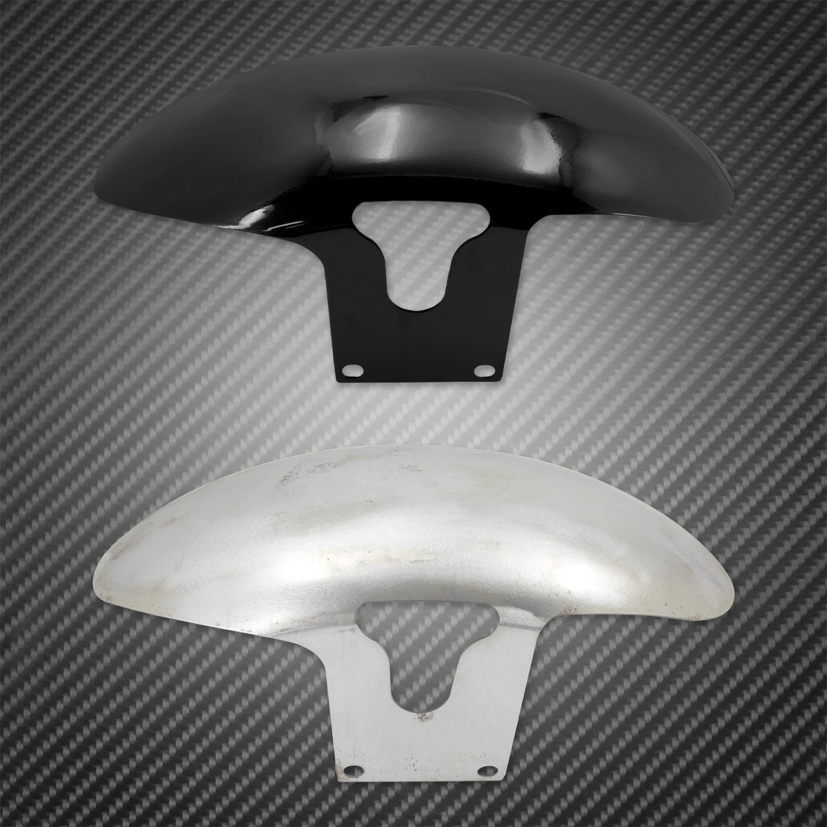 Garde-boue avant en fer pour Harley Softail Fat Boy - vue 2