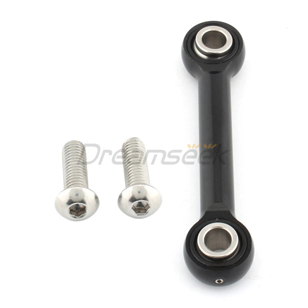 Biellette stabilisatrice de moteur CNC noire - Harley Sportster XL 883/1200 (2004-2024) – photo 1/6