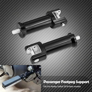 Supports de Repose-pieds Passager Arrière - Harley-Davidson Softail 2018 et plus – photo 7/8