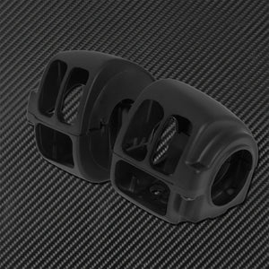 Boîtiers de commodo aluminium pour Harley Softail Dyna Sportster - vue 2
