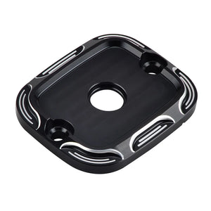 Cache de Bocal de Liquide de Frein Avant CNC Aluminium - Harley-Davidson Dyna 2006-2017, Softail 2006-2014 – photo 2/6