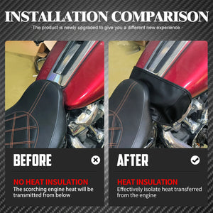 Housse de Protection de Réservoir en Vinyle avec Broderie - Harley-Davidson Touring 1997-2017 – photo 2/7