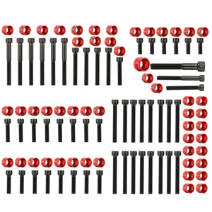 Kit Complet Boulons et Caches Moteur Noir - Harley-Davidson Sportster 2004 et plus – photo 8/8