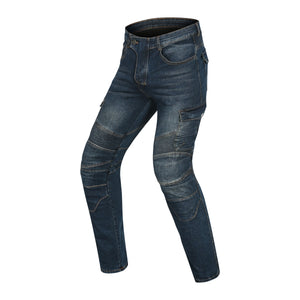 Pantalon moto homme anti-chute façon jean - vue 4