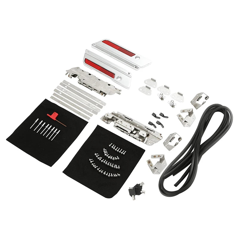 Kit de quincaillerie loquets et charnières pour sacoches rigides Harley Touring - vue 4