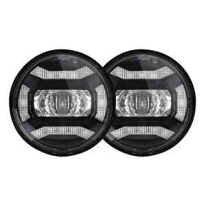 Feux additionnels LED pour Harley Road King Electra Glide - vue 9